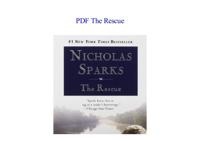 The Rescue Nicholas Sparks Ebook